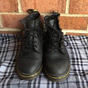 Dr. Martens Black Boots! Vintage, Made in England!